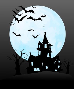 Halloween night clipart