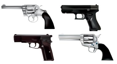 vector guns clipart