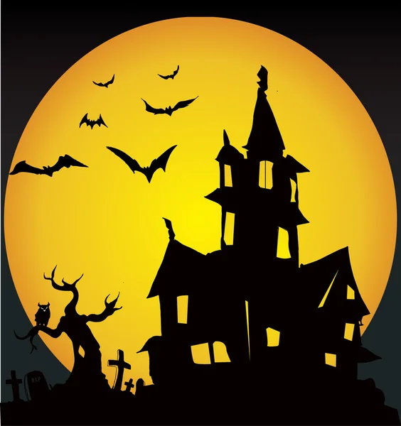 Halloween-Nacht — Stockvektor