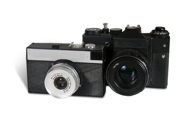 Fotocamere retro — Foto Stock