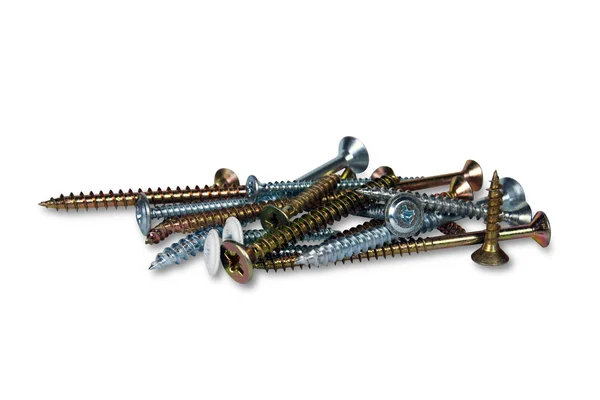 Pile of screws Stock Image