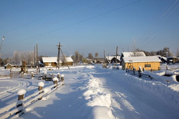 Északi falu — Stock Fotó