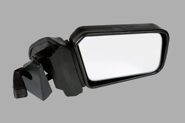 Automobile mirror on a gray background — Stock Photo, Image