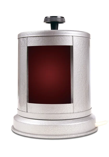 Red light for photo printing isolated on a white background — Stock Photo, Image