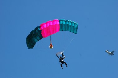 Parachutist clipart