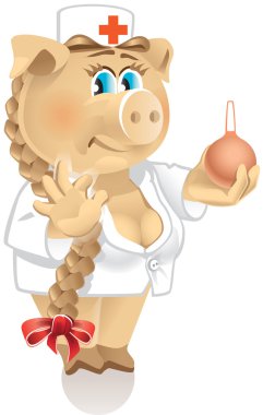 Doctor Pig clipart