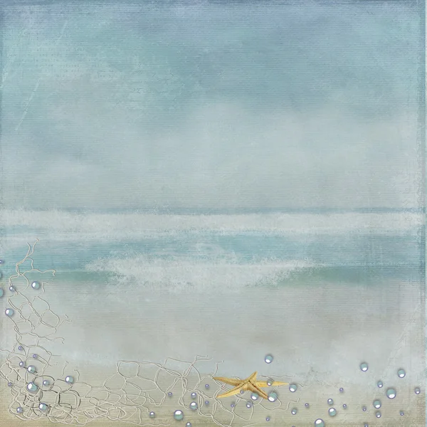 Starfish on seashore — Stock Photo, Image