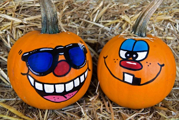 Halloween Fun Pumpkins — Stock Photo, Image