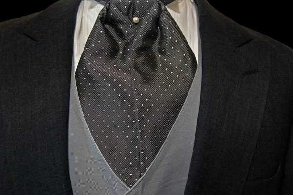 Bruiloft tuxedo met cravat — Stockfoto