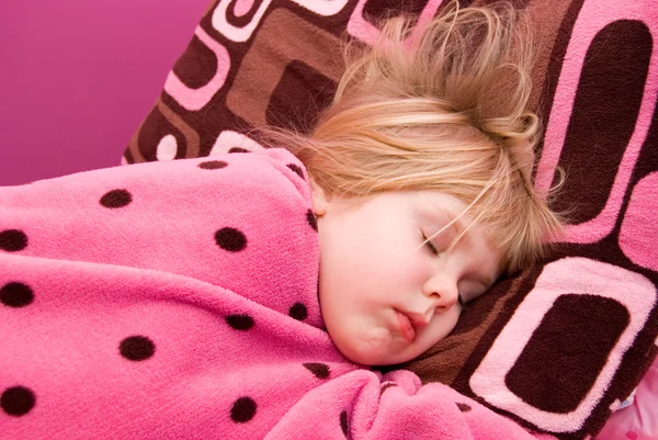 Little girl sleeping — Stock Photo, Image