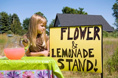 Country Lemonade Stand clipart