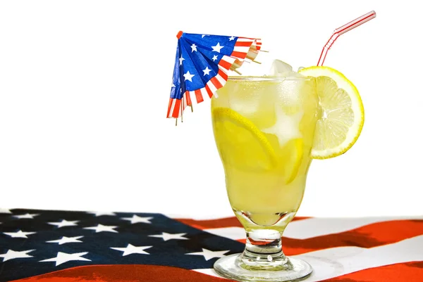 Patriottische limonade — Stockfoto