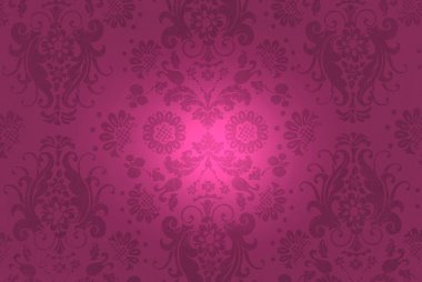 Maroon Damask clipart