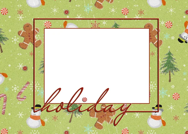 Holiday Frame — Stock Photo, Image
