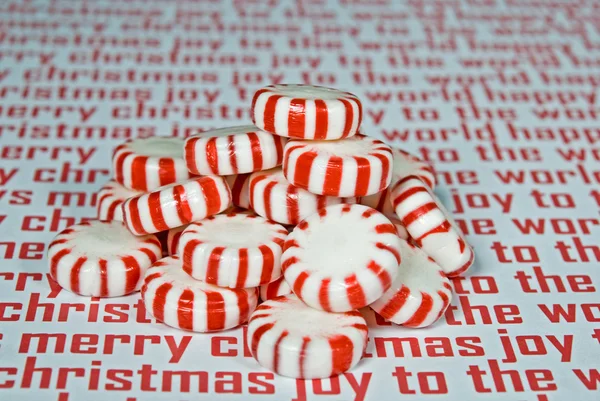 Caramelle dure Natale — Foto Stock