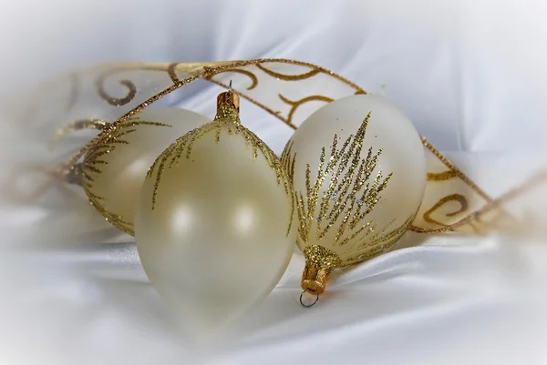 Fancy holiday ornaments — Stock Photo, Image