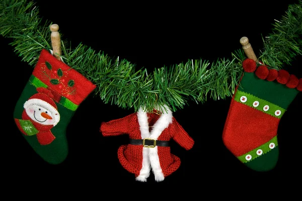 Christmas Stockings — Stock Photo, Image
