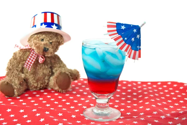 Patriotisches Getränk — Stockfoto
