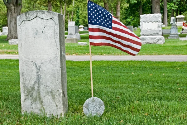 Veteranos túmulo local — Fotografia de Stock