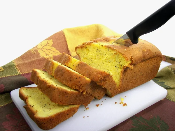 Poppyseed bread — Stock Photo, Image