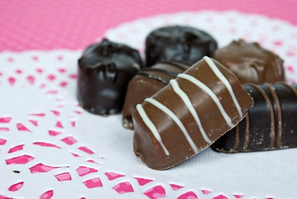 Valentijn chocolade — Stockfoto