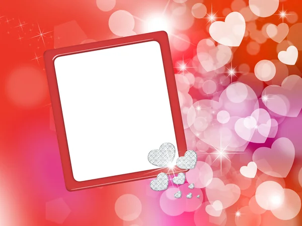 Valentine Frame — Stock Photo, Image