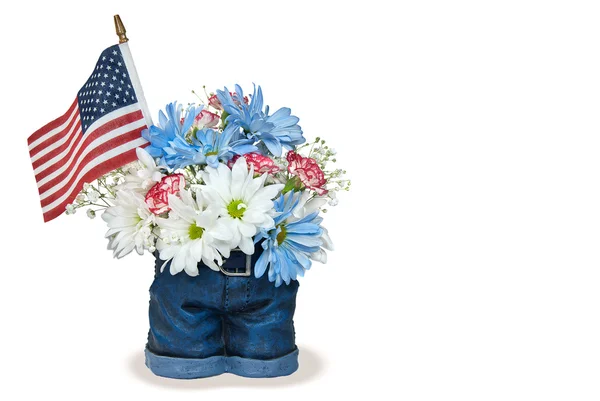 Patriotic bouquet — Stock Photo, Image