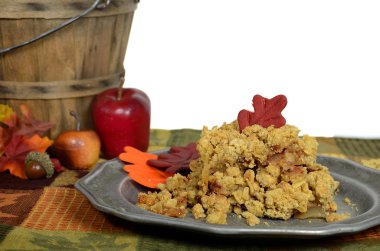 Apple Crisp dessert clipart