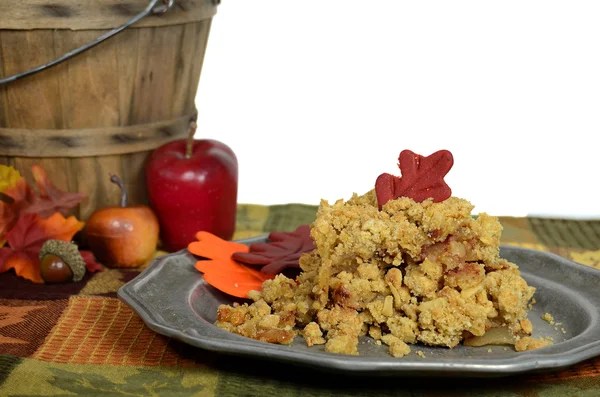 stock image Apple Crisp dessert