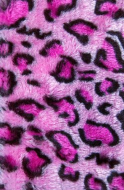 Pink Leopard Print clipart