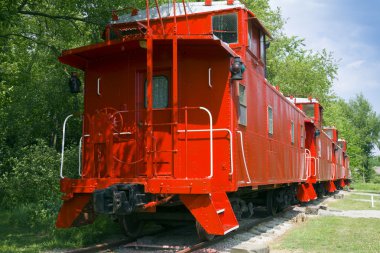 Caboose clipart