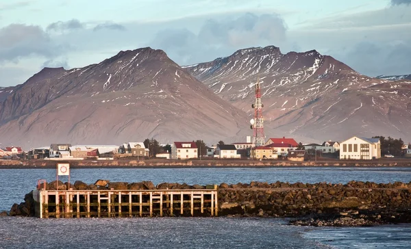 De haven van Hofn (IJsland) — Stockfoto
