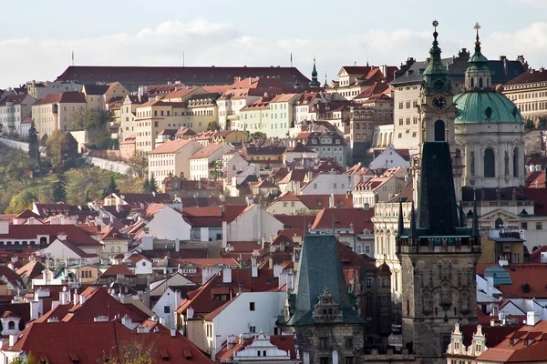 Prahan historiallinen keskus — kuvapankkivalokuva