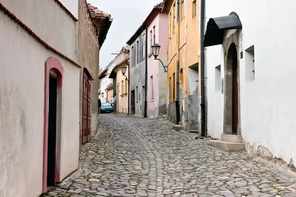 Єврейське містечко в trebic (Моравії, Чехія) Стокове Зображення