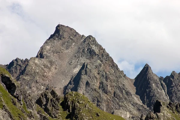 Pico de Wildgrat (2.971 m acima do nível do mar ) — Fotografia de Stock