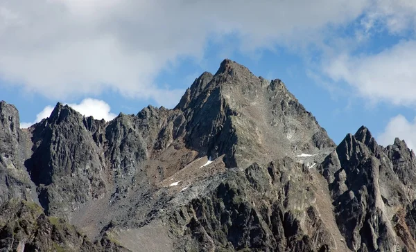 Toppen av wildgrat (2,971 m över havet) Stockfoto
