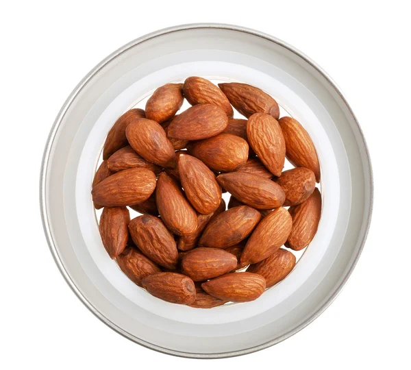 Nut on white — Stock Photo, Image