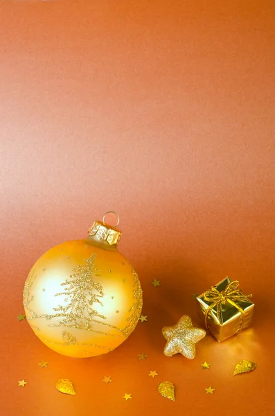 Una decoración navideña — Foto de Stock