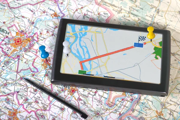 Navigatore GPS — Foto Stock
