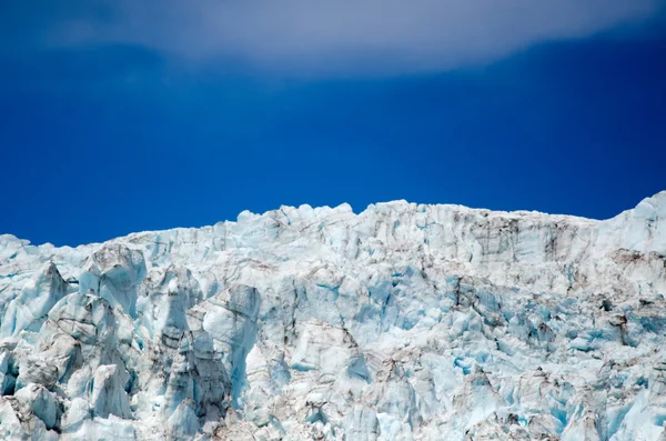 在阿拉斯加的冰川冰 — 图库照片