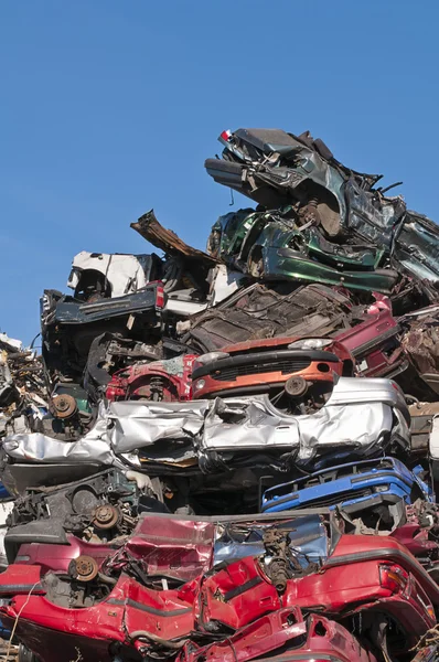 Cars junkyard — Stock Photo, Image