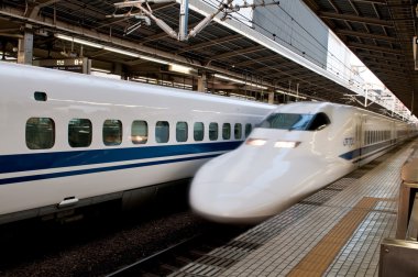 Japan bullet train clipart