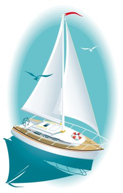 Marine recreation clipart