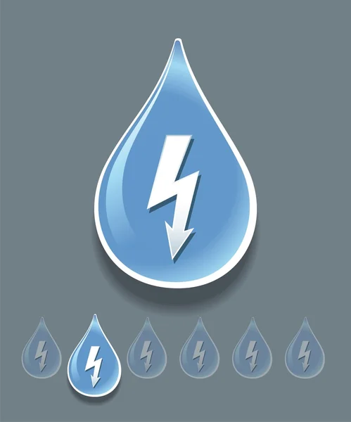水能量 — 图库矢量图片