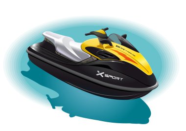 Water bike clipart