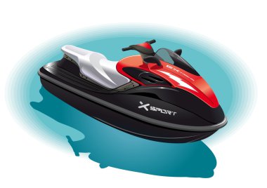 Water bike clipart