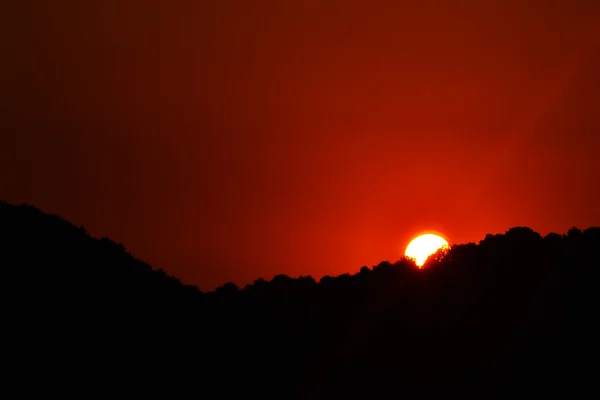 Sonnenuntergang Stockfoto