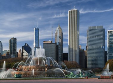 Chicago,Buckingham Fountain clipart