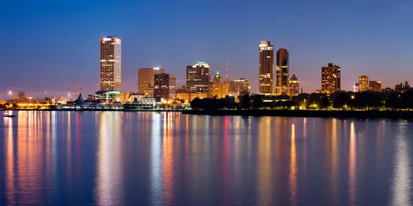 Città di Milwaukee skyline . — Foto Stock