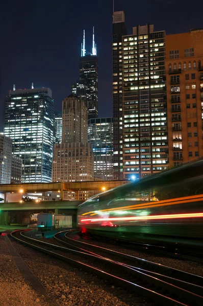 Транспорт Чикаго . — стоковое фото